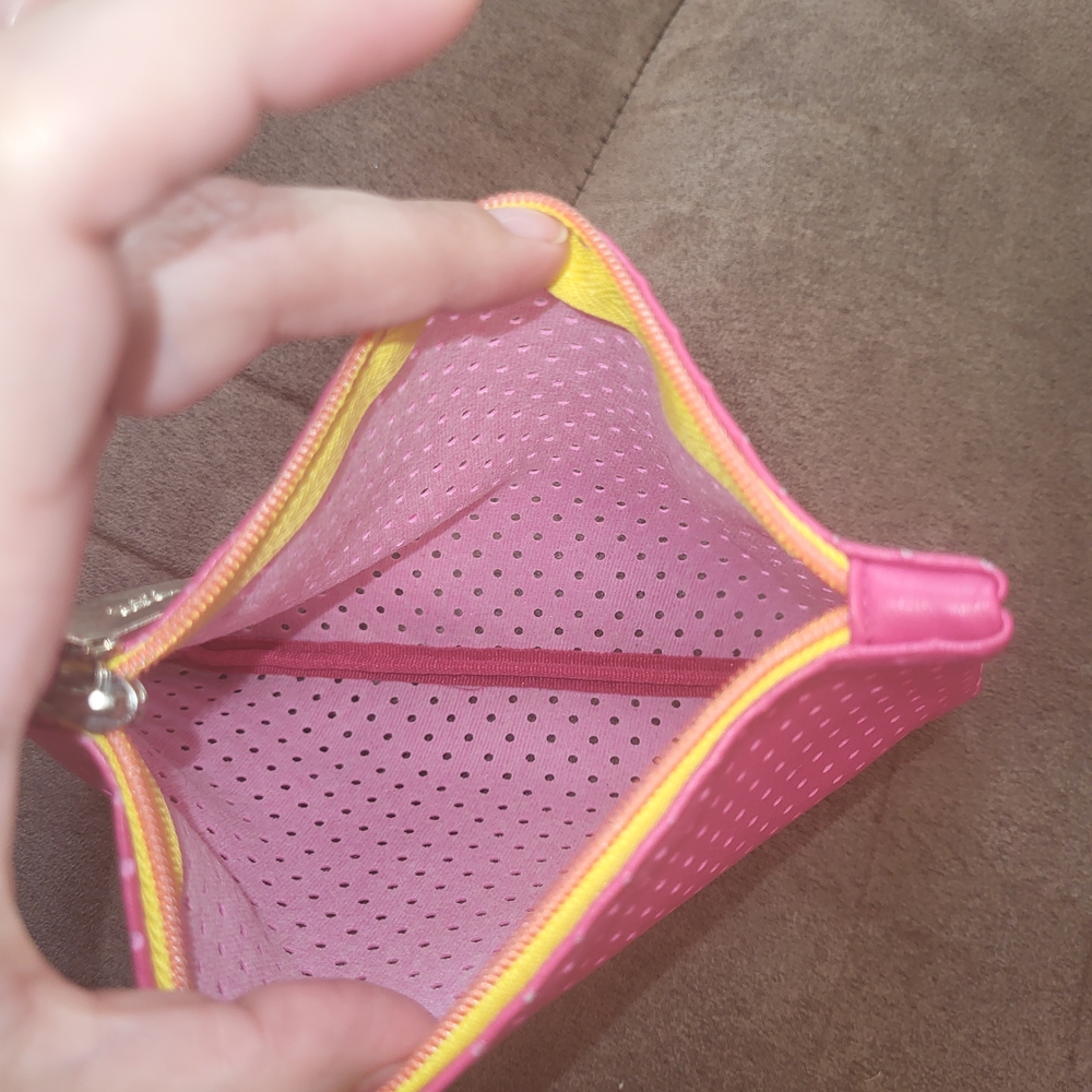 Pink Perforated MINI bag - Picture 2 of 2